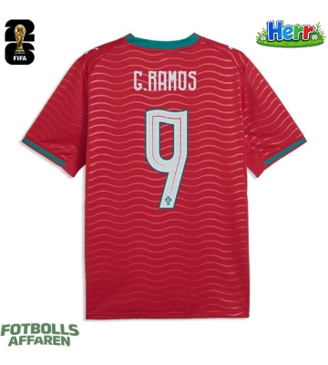 Portugal Goncalo Ramos #9 Hemmatröja VM 2026 Kortärmad